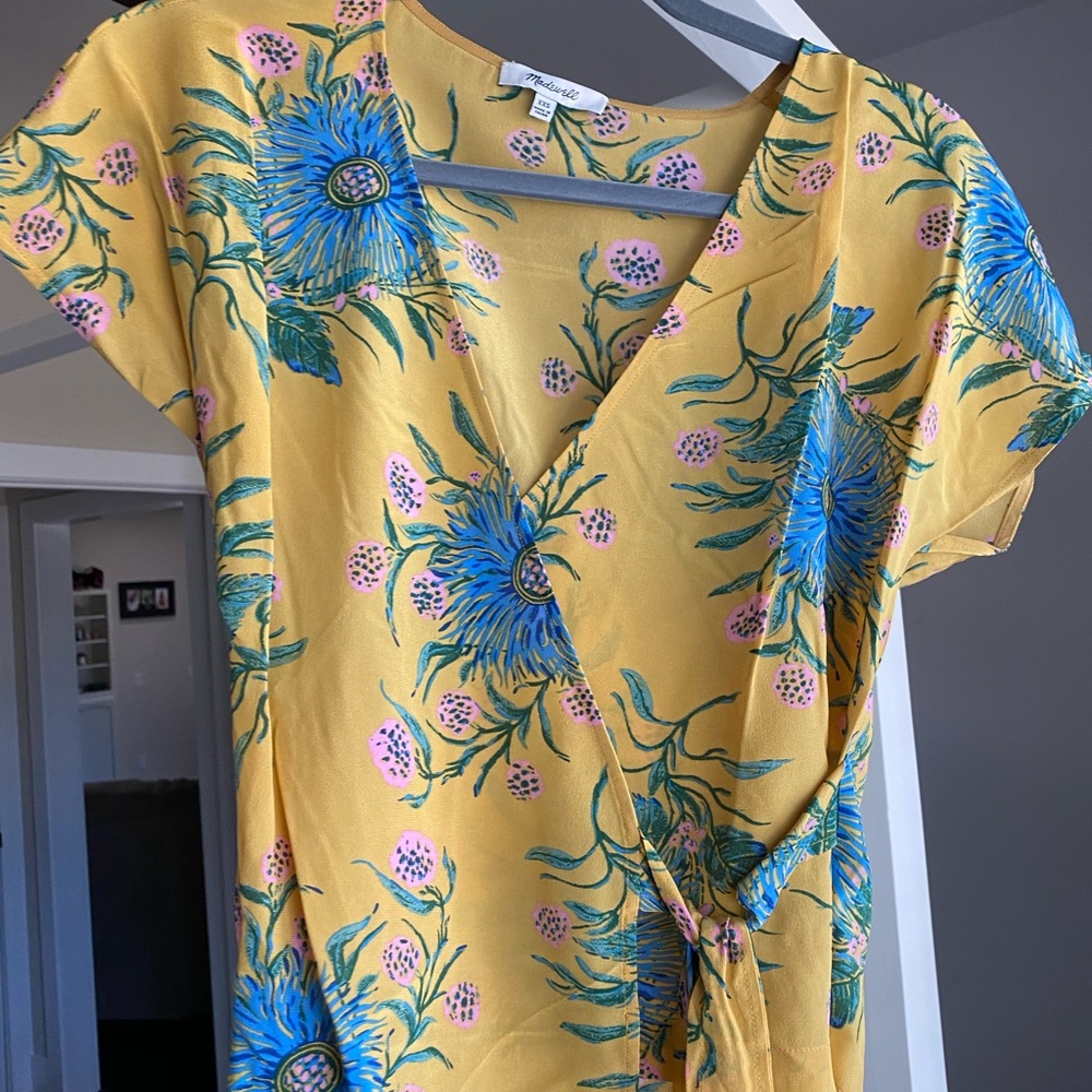 Madewell Tie Blouse